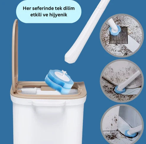 HomeFresh Hijyenik Tuvalet Fırçası (+10 Adet Hediye Başlıklı)