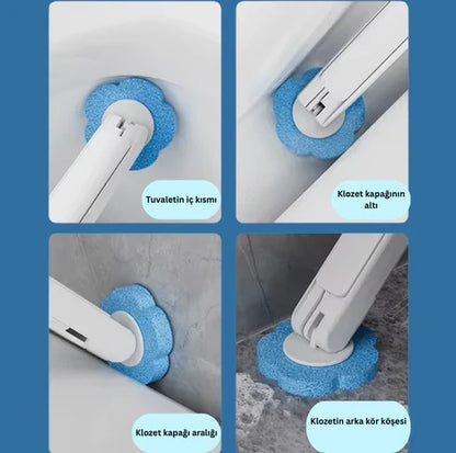 HomeFresh Hijyenik Tuvalet Fırçası (+10 Adet Hediye Başlıklı)