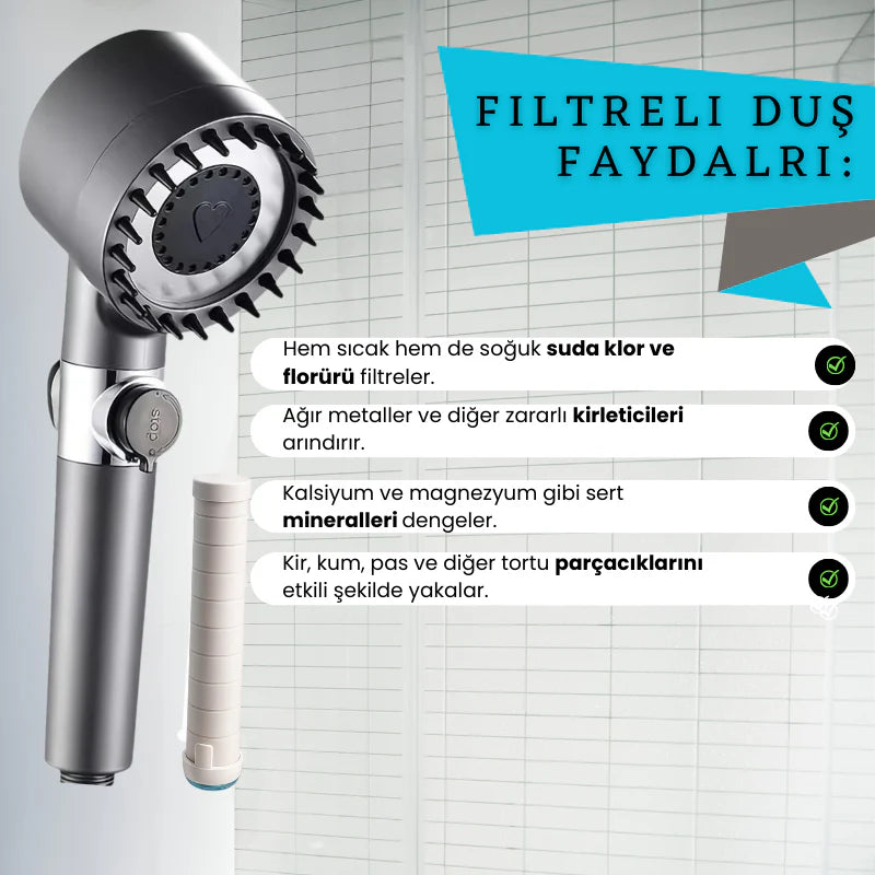 HomeFresh Filtreli Duş Başlığı