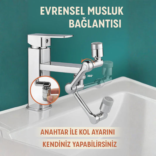Robotik Musluk Başlığı 1080 Derece