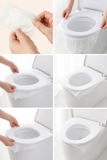 50 Adet Kullan-At Klozet Poşeti